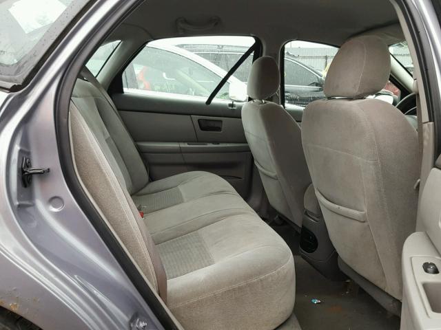 1FAFP53U17A102869 - 2007 FORD TAURUS SE GRAY photo 6