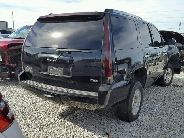 1GNFK13047R393715 - 2007 CHEVROLET TAHOE K150 BLACK photo 4