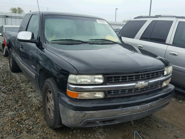 2GCEC19TXX1274952 - 1999 CHEVROLET SILVERADO BLACK photo 1