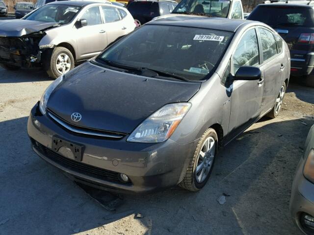 JTDKB20U083450579 - 2008 TOYOTA PRIUS GRAY photo 2