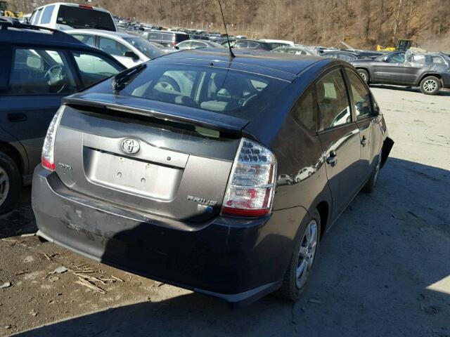 JTDKB20U083450579 - 2008 TOYOTA PRIUS GRAY photo 4