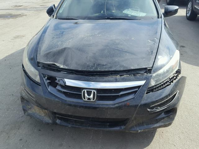 1HGCS1B32BA005817 - 2011 HONDA ACCORD LX- BLACK photo 9