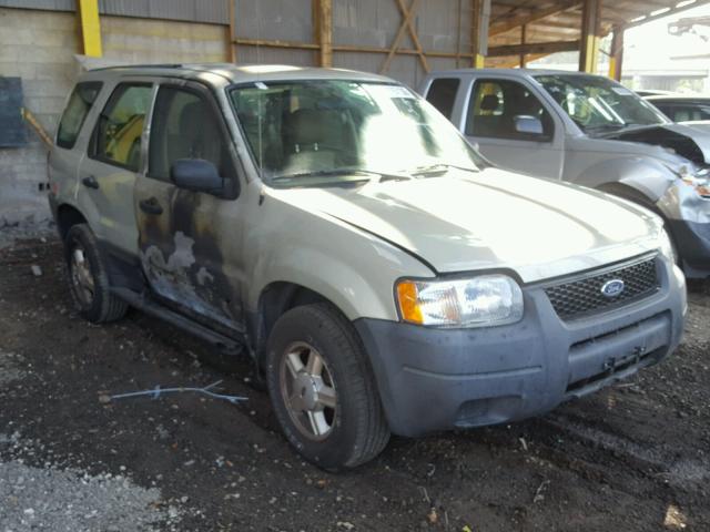 1FMYU02163KC53132 - 2003 FORD ESCAPE XLS TAN photo 1