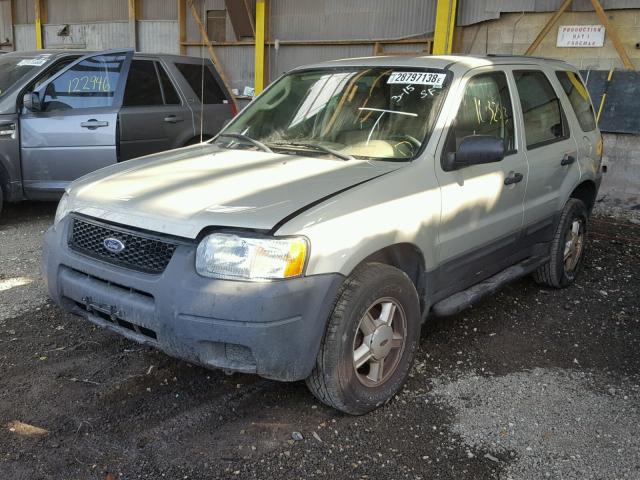 1FMYU02163KC53132 - 2003 FORD ESCAPE XLS TAN photo 2