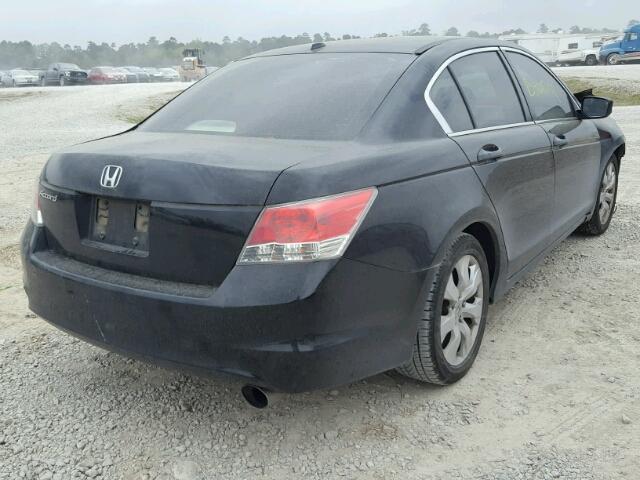 1HGCP26899A068162 - 2009 HONDA ACCORD EXL BLACK photo 4