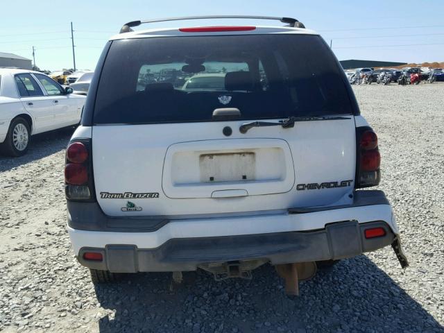 1GNDS13S722171194 - 2002 CHEVROLET TRAILBLAZE WHITE photo 10