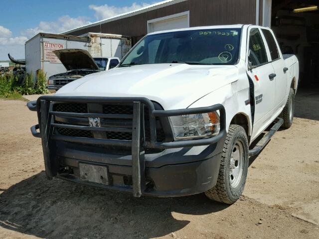 1C6RR7KT8DS596487 - 2013 RAM 1500 ST WHITE photo 2