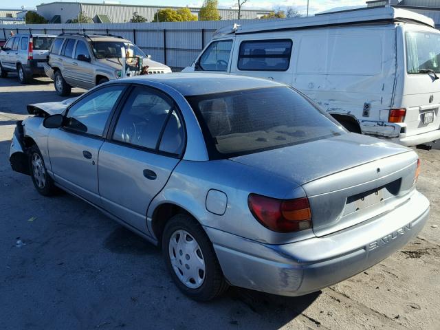 1G8ZH52852Z240556 - 2002 SATURN SL1 GRAY photo 3