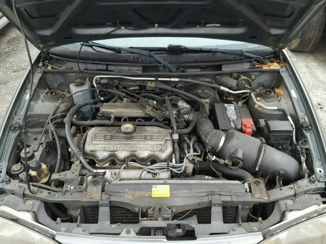 1FAFP15PXWW208724 - 1998 FORD ESCORT SE GRAY photo 7