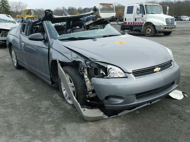 2G1WN151569404230 - 2006 CHEVROLET MONTE CARL GRAY photo 1