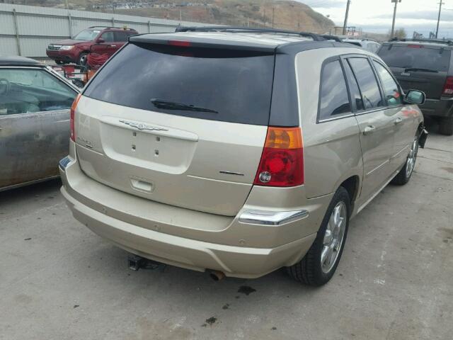 2C8GF78405R245390 - 2005 CHRYSLER PACIFICA L TAN photo 4