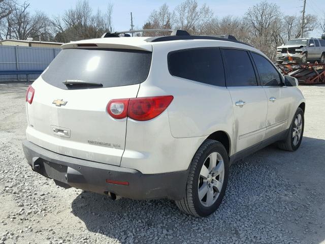 1GNKVLEDXBJ388656 - 2011 CHEVROLET TRAVERSE L CREAM photo 4