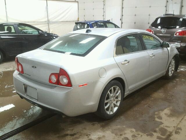 1G1ZG5E78CF109872 - 2012 CHEVROLET MALIBU LTZ 银色 照片 4