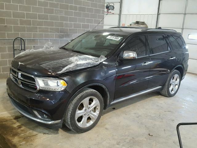 1C4RDHAGXEC537728 - 2014 DODGE DURANGO SX GRAY photo 2