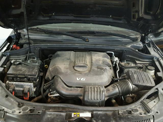 1C4RDHAGXEC537728 - 2014 DODGE DURANGO SX GRAY photo 7