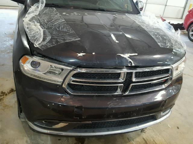 1C4RDHAGXEC537728 - 2014 DODGE DURANGO SX GRAY photo 9