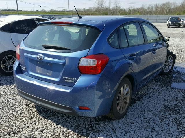 JF1GPAC68E8270415 - 2014 SUBARU IMPREZA PR BLUE photo 4