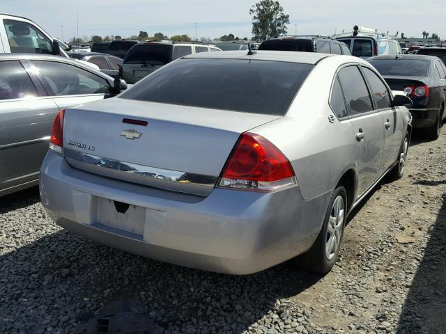 2G1WB58N089129612 - 2008 CHEVROLET IMPALA LS SILVER photo 4