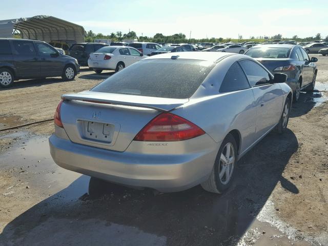 1HGCM72654A020659 - 2004 HONDA ACCORD EX SILVER photo 4