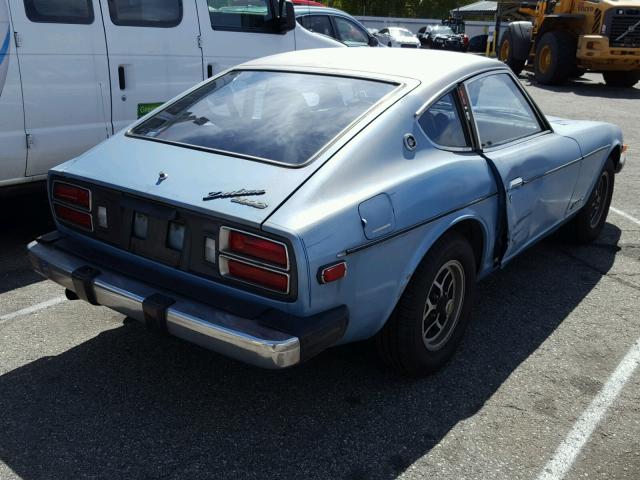 HLS30207839 - 1975 DATSUN 280Z BLUE photo 4