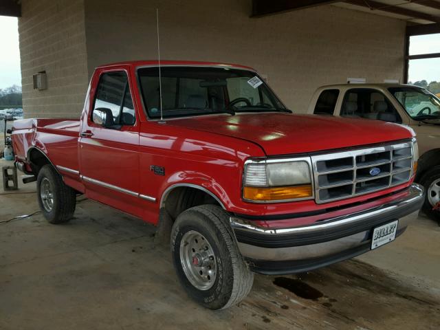 2FTEF14N6RCA54585 - 1994 FORD F150 RED photo 1