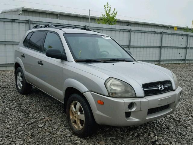 KM8JM12B36U404081 - 2006 HYUNDAI TUCSON GL SILVER photo 1