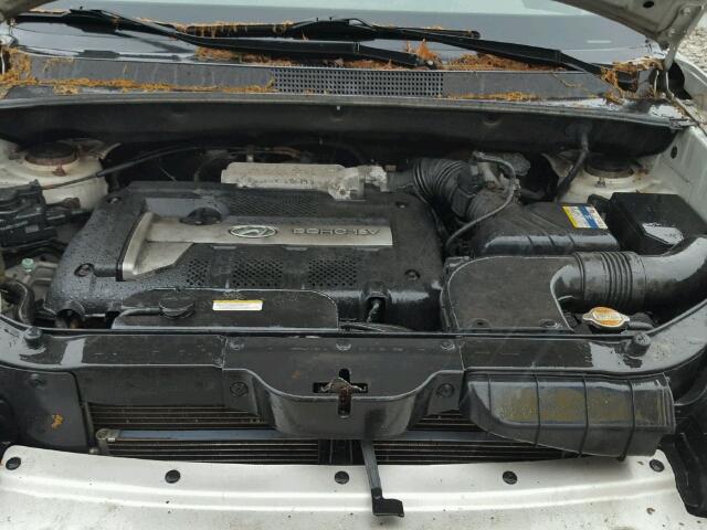 KM8JM12B36U404081 - 2006 HYUNDAI TUCSON GL SILVER photo 7