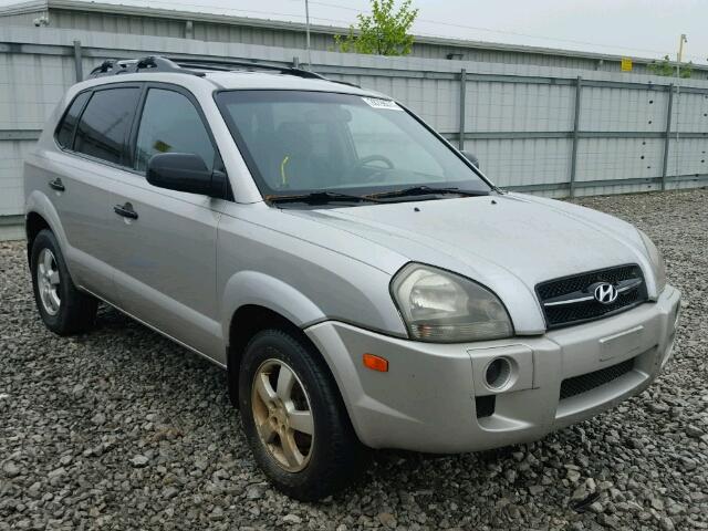 KM8JM12B36U404081 - 2006 HYUNDAI TUCSON GL SILVER photo 9