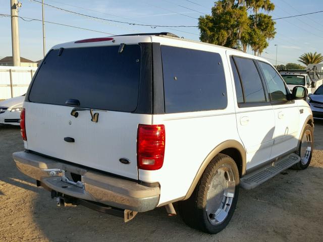 1FMRU17L2YLB48531 - 2000 FORD EXPEDITION WHITE photo 4