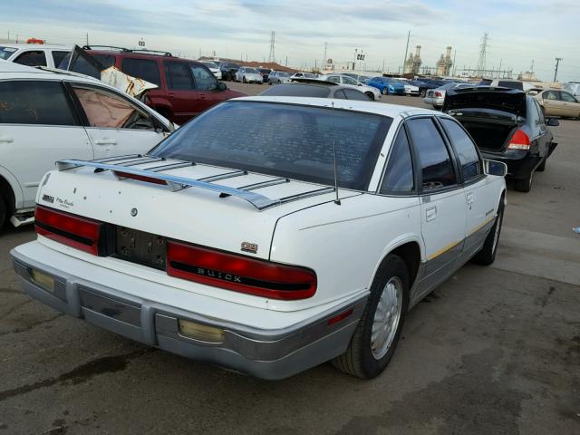 2G4WF55L9R1453250 - 1994 BUICK REGAL GRAN WHITE photo 4