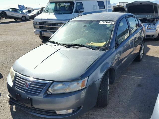 1G8AL58F06Z173677 - 2006 SATURN ION LEVEL CHARCOAL photo 2