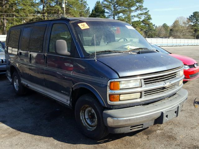 1GBFG15R3X1022750 - 1999 CHEVROLET EXPRESS G1 BLUE photo 1