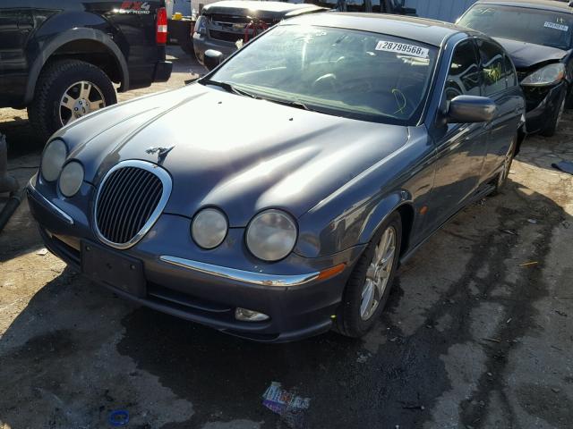 SAJDA01N21FM01770 - 2001 JAGUAR S-TYPE GRAY photo 2