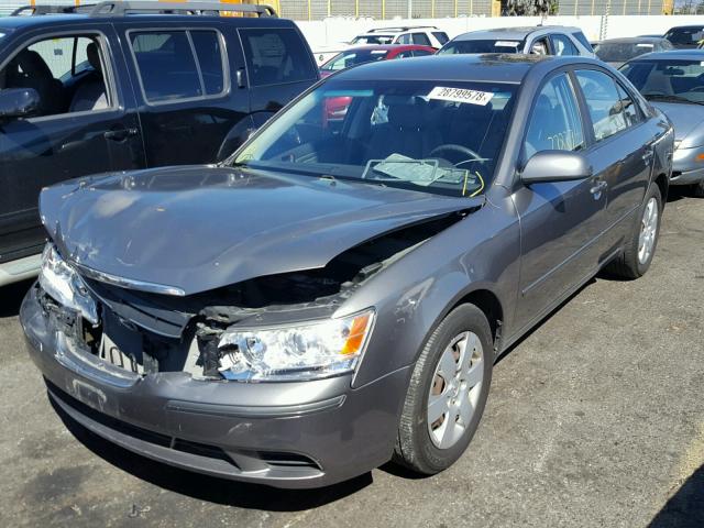 5NPET46C89H552089 - 2009 HYUNDAI SONATA GLS CHARCOAL photo 2