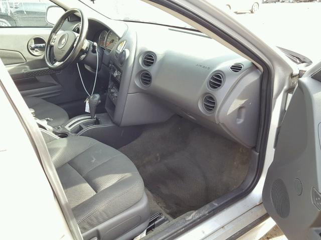 2G2WS522651129120 - 2005 PONTIAC GRAND PRIX SILVER photo 5