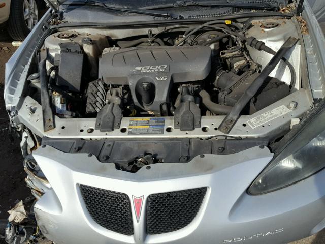 2G2WS522651129120 - 2005 PONTIAC GRAND PRIX SILVER photo 7