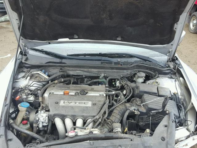 1HGCM56885A191875 - 2005 HONDA ACCORD EX SILVER photo 7