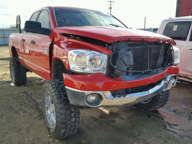 1D7KS28CX7J517782 - 2007 DODGE RAM 2500 S RED photo 1