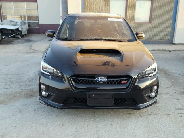 JF1VA2M65H9807270 - 2017 SUBARU WRX STI BLACK photo 9