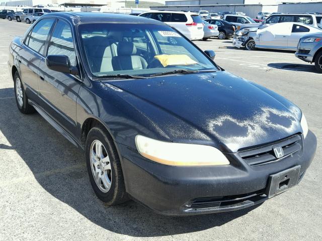 1HGCG16581A063815 - 2001 HONDA ACCORD EX BLACK photo 1