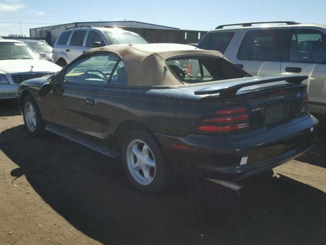 1FALP45TXRF166075 - 1994 FORD MUSTANG GT BLACK photo 3