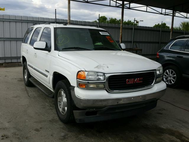 1GKEC13T35R244757 - 2005 GMC YUKON WHITE photo 1