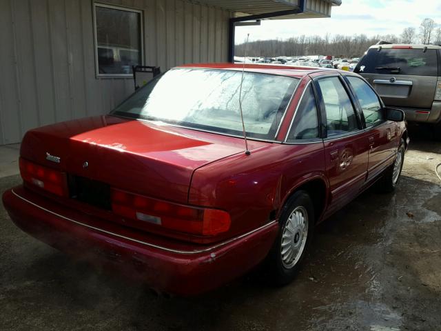 2G4WB52L1S1465317 - 1995 BUICK REGAL CUST MAROON photo 4