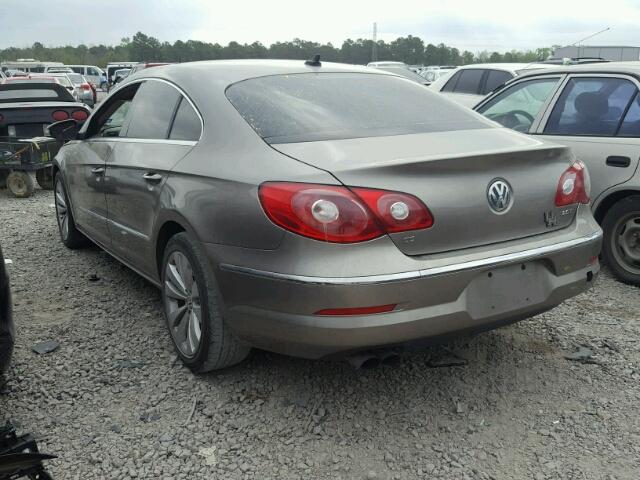 WVWML7AN0AE515323 - 2010 VOLKSWAGEN CC SPORT BROWN photo 3