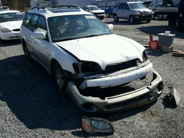 4S3BH896717644272 - 2001 SUBARU LEGACY OUT WHITE photo 1