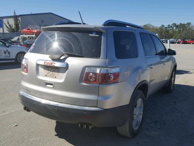 1GKER23748J234037 - 2008 GMC ACADIA SLT ბეჟი ფოტო 4