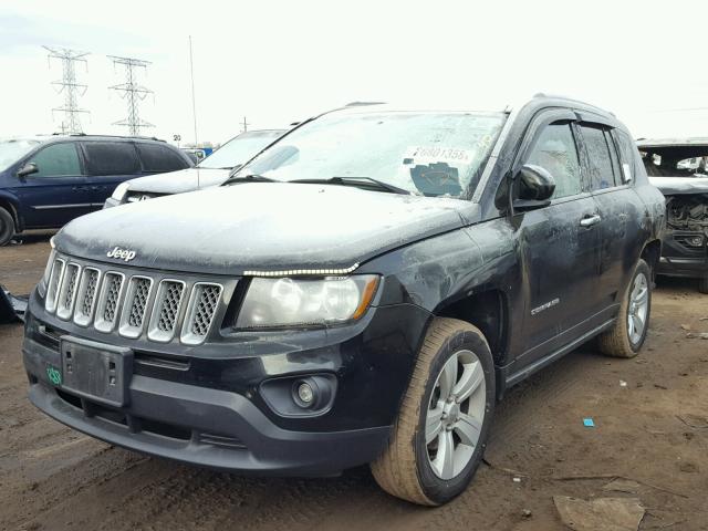 1C4NJDEB0ED688411 - 2014 JEEP COMPASS LA BLACK photo 2