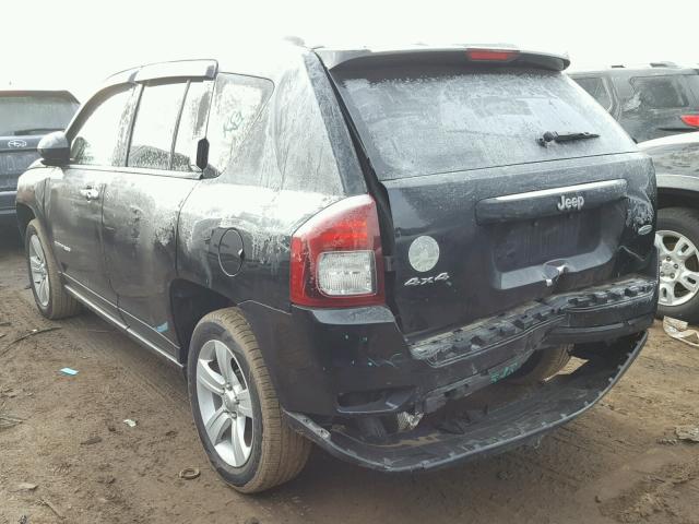 1C4NJDEB0ED688411 - 2014 JEEP COMPASS LA BLACK photo 3