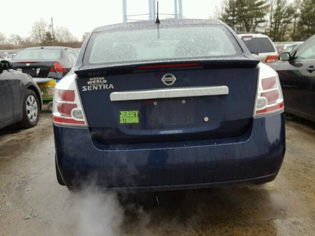 3N1AB6AP5BL663604 - 2011 NISSAN SENTRA 2.0 BLUE photo 9