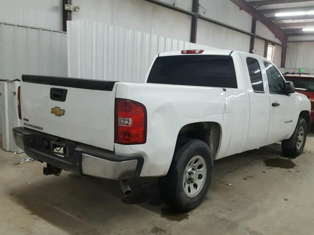 1GCRKPEA2BZ114298 - 2011 CHEVROLET SILVERADO WHITE photo 4